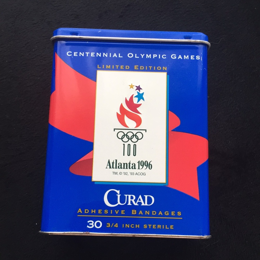 Collectors!! Curad centennial Olympic Games can